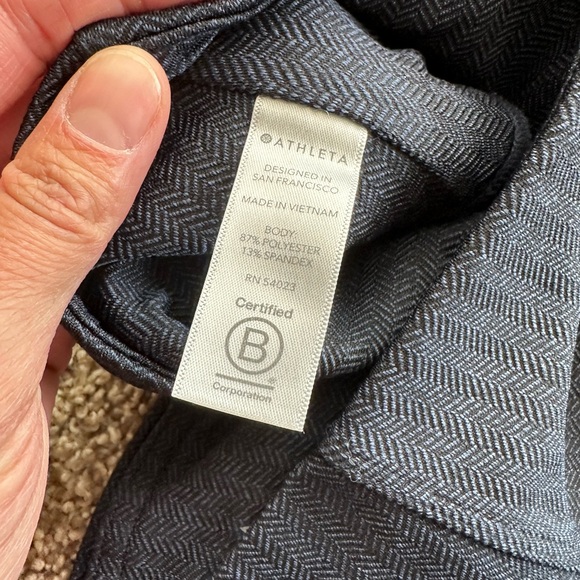 Athleta Delancey Herringbone Tight Size Small - Picture 8 of 8